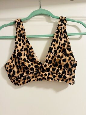 Victoria's Secret Leopard-Trim Bralette